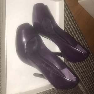 Dark purple heels by Aldo (Vero Cuoio)